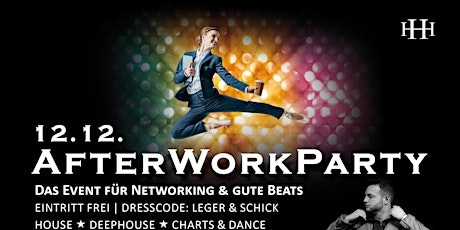 Hauptbild für AfterWorkParty am 12.12.2019 mit DJ Legion