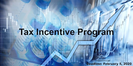 Tax Incentive Program - Webinar Session primary image