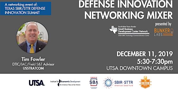 Texas  Defense Innovation Mixer & Bunker Brews