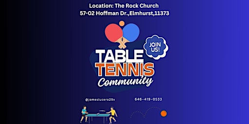 Image principale de The Rock Church Ping Pong Fun For All