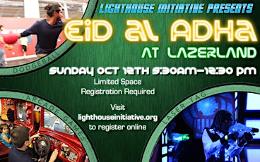 Eid al Adha at Lazerland primary image