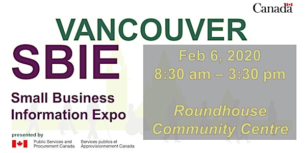 Vancouver Small Business Information Expo (SBIE) 2020