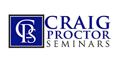 Craig Proctor Seminar - Anaheim primary image