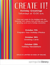 Create It - Prepare your Holiday Photos primary image