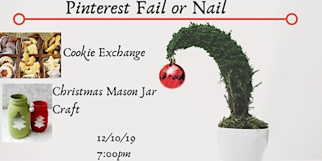 Pinterest Fail or Nail: Mason Jar Craft & Cookie Exchange primary image