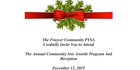 Frayser Community PTSA presents The Annual Community Arts Awards Program and Reception   primary image