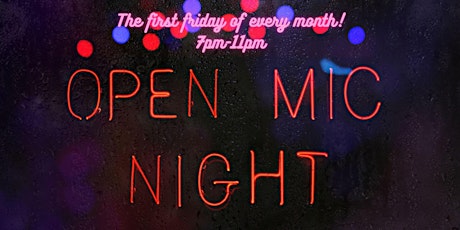 Imagem principal de Open Mic Music Night at Boardwalk Cafe!