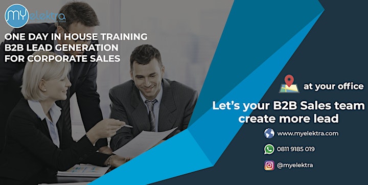 B2B Lead Generation for Corporate Sales - In House Training image