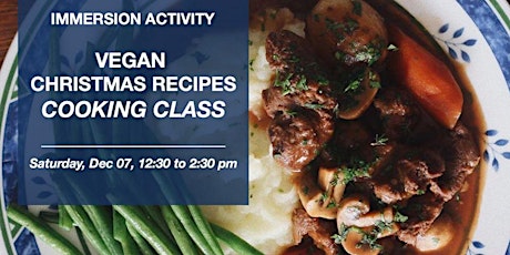 Imagem principal do evento Vegan Christmas Recipes - Culinária em inglês