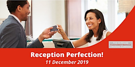 Reception perfection! half-day (11 December 2019) primary image
