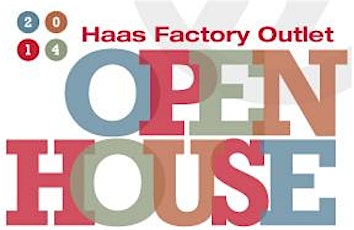 Haas Factory Outlet Open House primary image