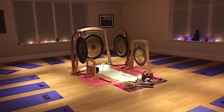 AMETHYST YOGA NEWBURY - NEW MOON GONG AND SOUND MEDITATION - FULLY BOOKED primary image