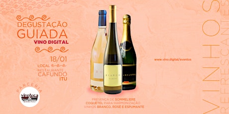 Imagem principal do evento Degustação Guiada Vino Digital