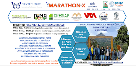 Imagen principal de Marathon-X en el Nevado: Talleres de Negocios y Proyectos en Agrotecnología