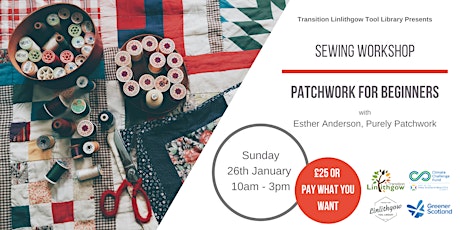 Sewing Workshop: Patchwork for Beginners primary image