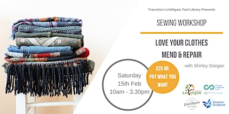 Sewing Workshop: Love Your Clothes - Mend and Repair primary image