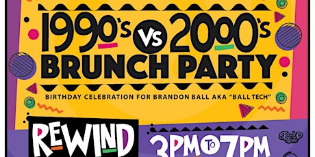 1990s vs 2000s Brunch Party primary image