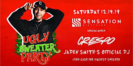 Ugly Sweater Party feat. DJ CRESPO "Jaden Smith's Official DJ" primary image