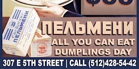 All You Can Eat Dumpling Day primary image