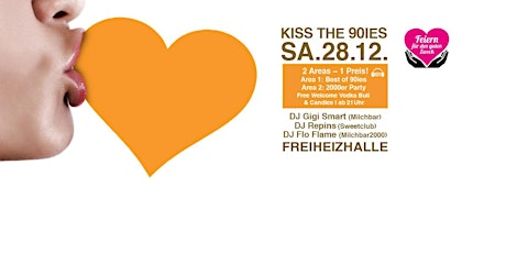 Hauptbild für Kiss the 90ies - Münchens größte 90er Party Im Dezember!