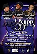 Imagen principal de 3 SIPPS OF COMEDY | SOUL BOWL COMEDY EXPLOSION