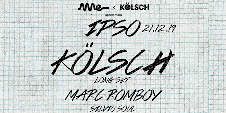 Imagem principal do evento Ame Club apresenta Kolsch - IPSO