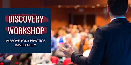 Discovery Workshop Melbourne - Improve Your Practice Immediately primary image
