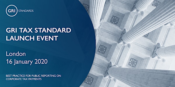 GRI Tax Standard Launch Event