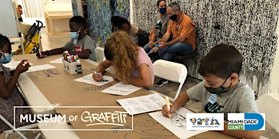 Image principale de Kids' Graffiti Drawing Class Led By Local Artists