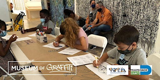 Image principale de Kids' Graffiti Drawing Class Led By Local Artists