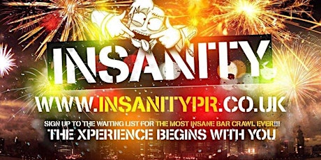 INSANITY20 - THE ROAD TRIP 2.0 - WAITING LIST PRIORITY TICKETS  primary image