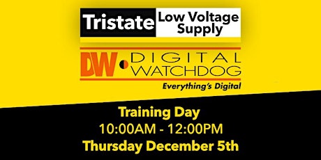 (BROOKLYN) Digital Watchdog Training Day, Thursday December 5th 2019 primary image