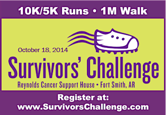 2014 Survivors' Challenge 10K Arkansas Grand Prix Series Race / 5K Run and 1-Mile Celebration Walk primary image
