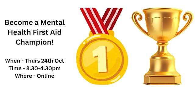 Image principale de Youth Mental Health First Aid Champion (MHFA England)