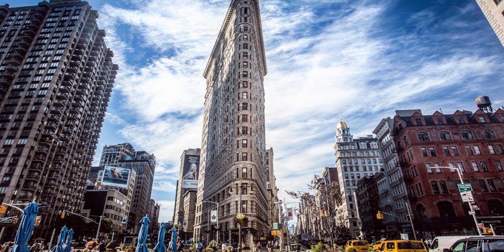 Hasil gambar untuk The Flatiron Building, Amerika Serikat