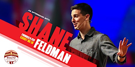 An Afternoon with Shane Feldman - Count Me In primary image