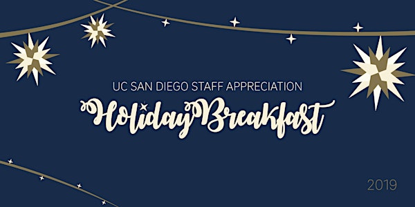 2019 UC San Diego Staff Appreciation Holiday Breakfast 