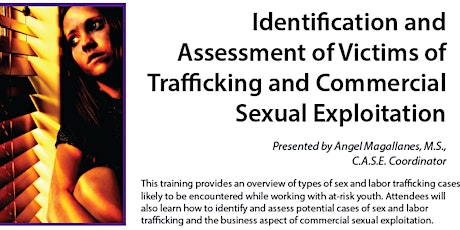 Identification & Assessment of Victims of Trafficking and Commercial Sexual Exploitation - Jan 2020 primary image