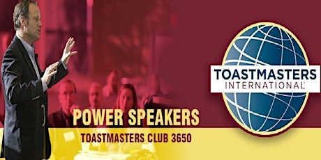 Power Speakers Toastmasters Club - Guests Welcome primary image