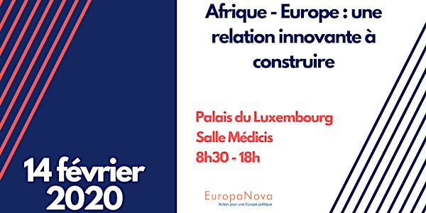 Afrique - Europe : une relation innovante à construire