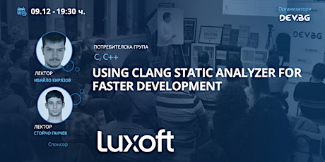 C++: Using Clang Static Analyzer for faster development primary image