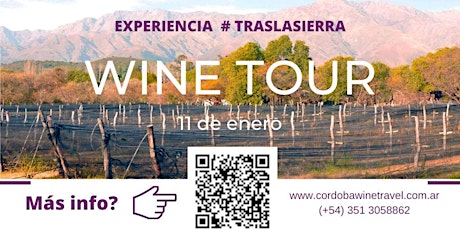 Imagen principal de Wine Tour Traslasierra - 11 de enero