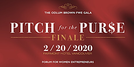 Odlum Brown FWE Gala - Pitch for the Purse Finale