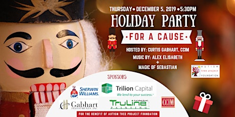 Holiday Party for a Cause Hosted by Curtis Gabhart, CCIM primary image
