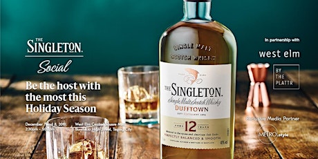 DEC 7&8: The Singleton Social with West Elm & By the Plattr primary image