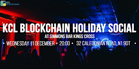 KCL Blockchain Holiday Social primary image