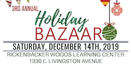 3rd Annual Holiday Bazaar at Rickenbacker Woods - Vendor Slots Available primary image