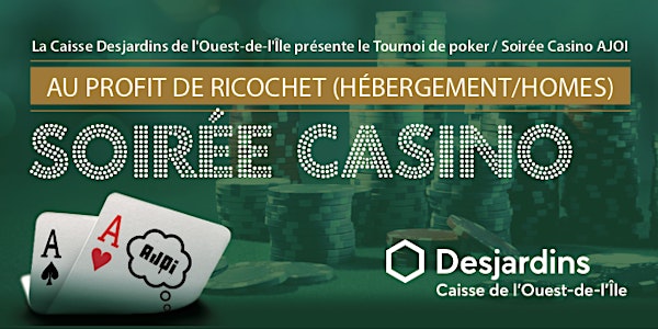 Tournoi de Poker / Soirée Casino AJOI 2020
