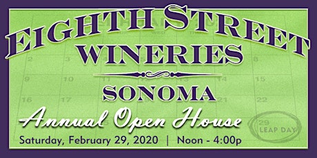 2020 Eighth Street Wineries Annual Open House primary image