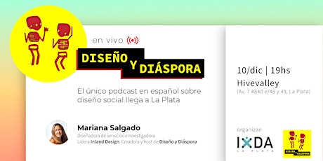 Imagen principal de Diseño y Diáspora - Podcast ¡EN VIVO! Diseño Social Hecho en Argentina.